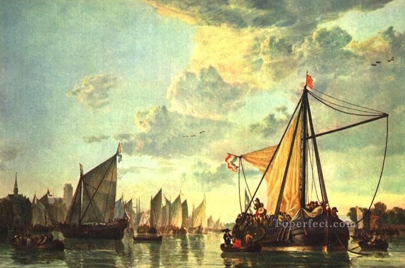 The Maas At Dordrecht seascape painter Aelbert Cuyp Oil Paintings